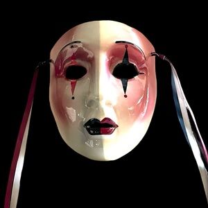 ABOUT FACE Clay Clown Mask